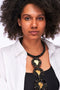 African Map Statement Necklace