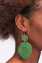 Handmade African Beaded Earrings