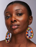 Multicolour Maasai Beaded Earrings