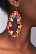 Multicolour Maasai Beaded Earrings