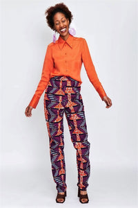 African Print Trousers